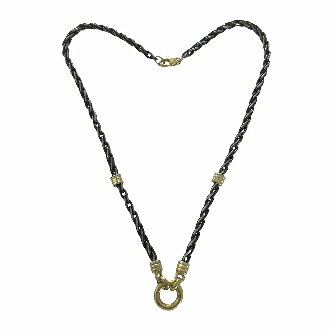 Collar Peltre enchapado 1
