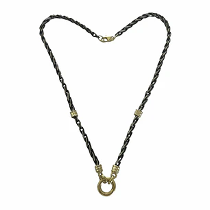 Collar Peltre enchapado