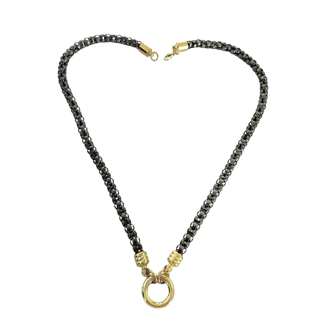 Collar Peltre enchapado 1