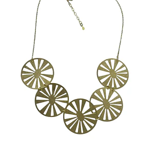 Collar cinco argollas