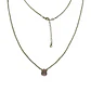 Collar mostacilla y cristal  - Miniatura 1