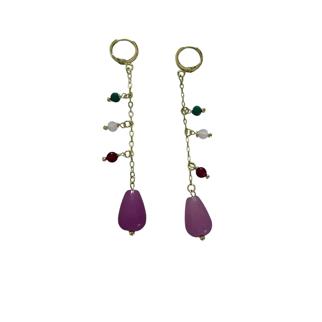 Collar cristales de colores 2