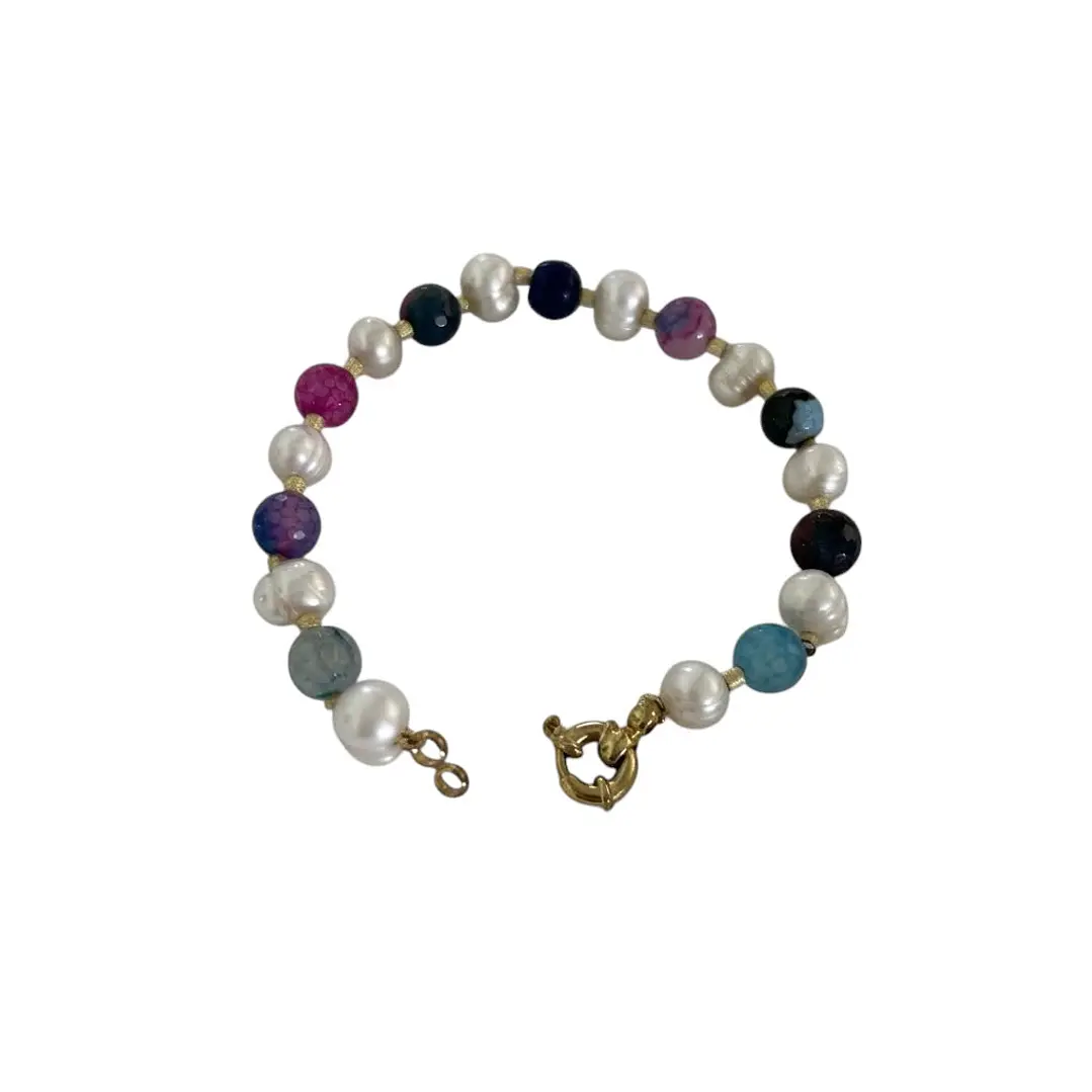Pulsera piedras ágatas 1