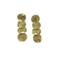 Aros largos enchapado en oro - Miniatura 1