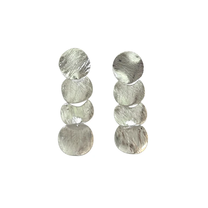 Aros largos enchapado en oro 2