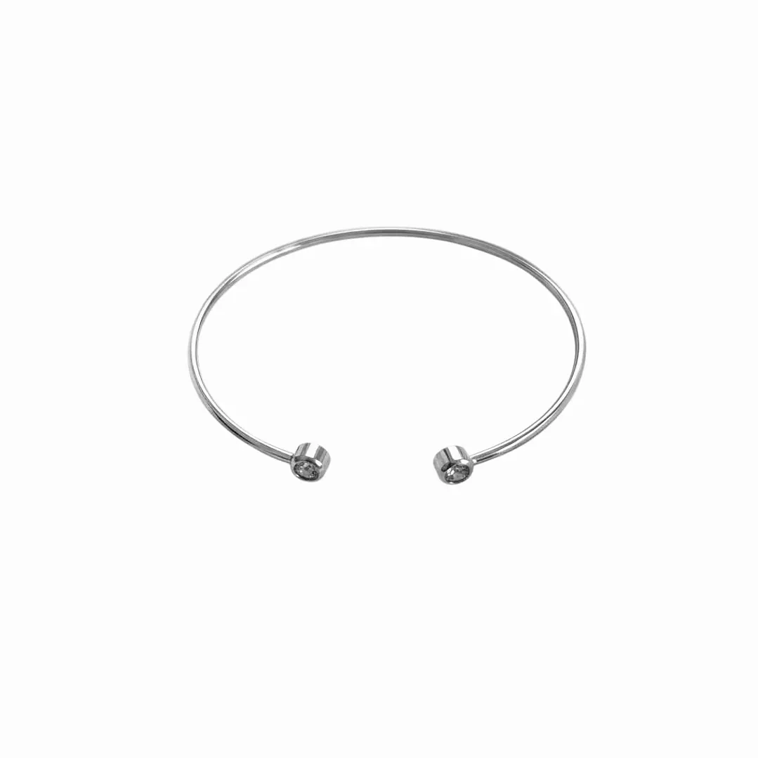 Pulsera esclava enchapada en oro 2