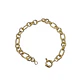 Pulsera eslabones enchapada en oro - Miniatura 1