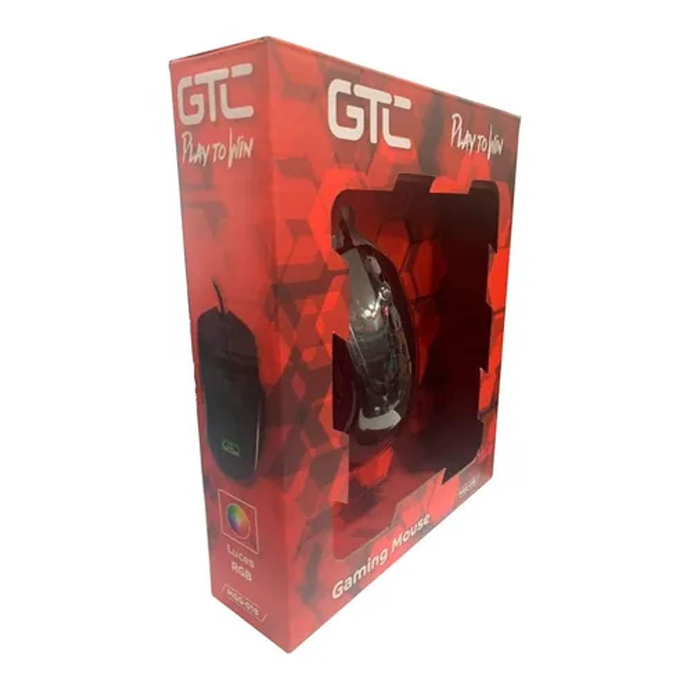 MOUSE GAMER 10 BOTONES MGG-018 GTC RIBBON