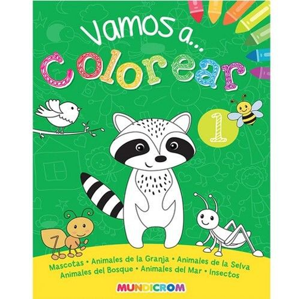 LIBRO VAMOS A COLOREAR 1