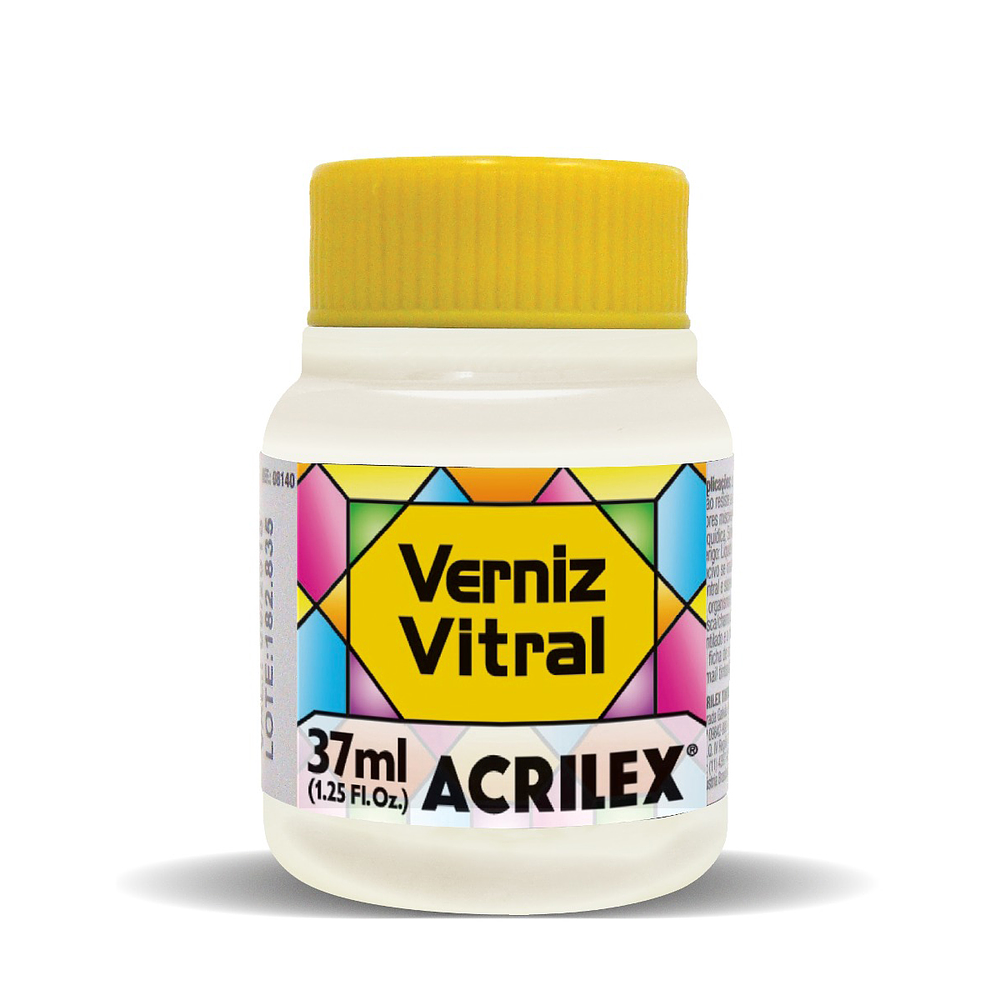 BARNIZ VITRAL INCOLORA ACRILEX 37ML