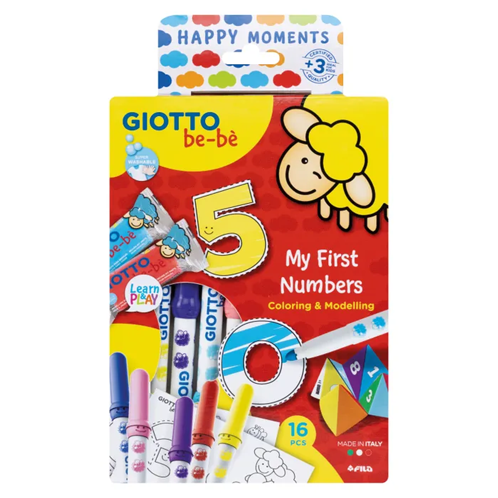 SET MY FIRST NUMBERS. GIOTTO BEBE