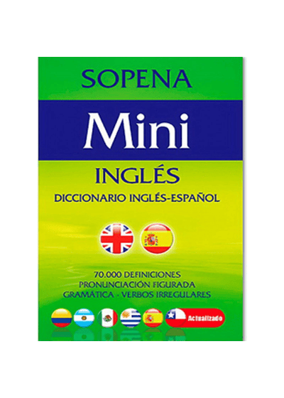DICCIONARIO MINI INGLES ESPAÑOL SOPENA