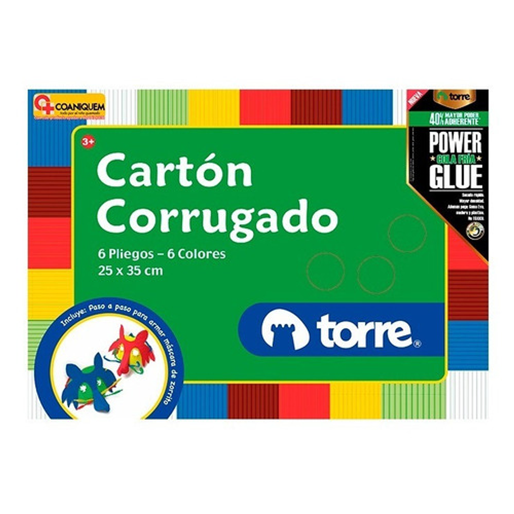 CARPETA ESCOLAR CARTON CORRUGADO - TORRE