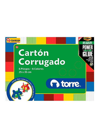 CARPETA ESCOLAR CARTON CORRUGADO - TORRE