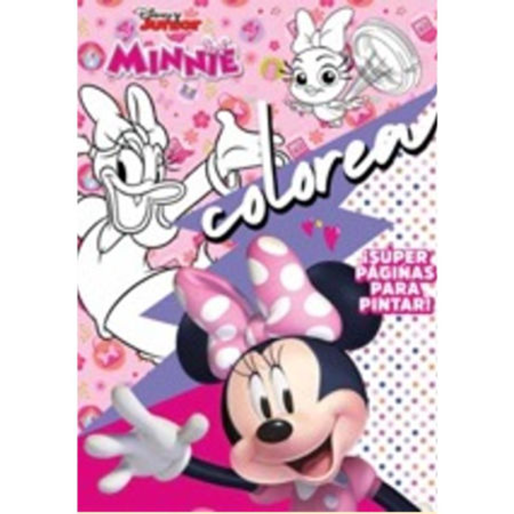 LIBRO COLOREA MINNIE