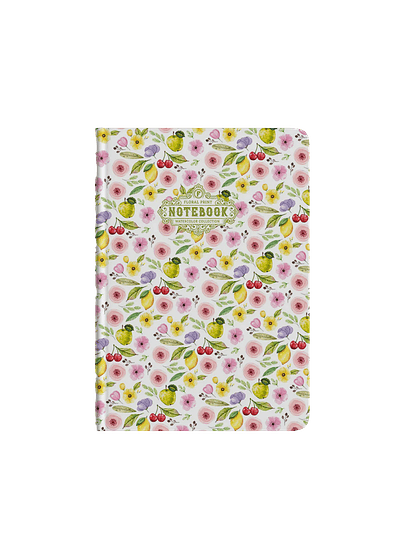 LIBRETA LUXURY FLORES Y FRUTAS