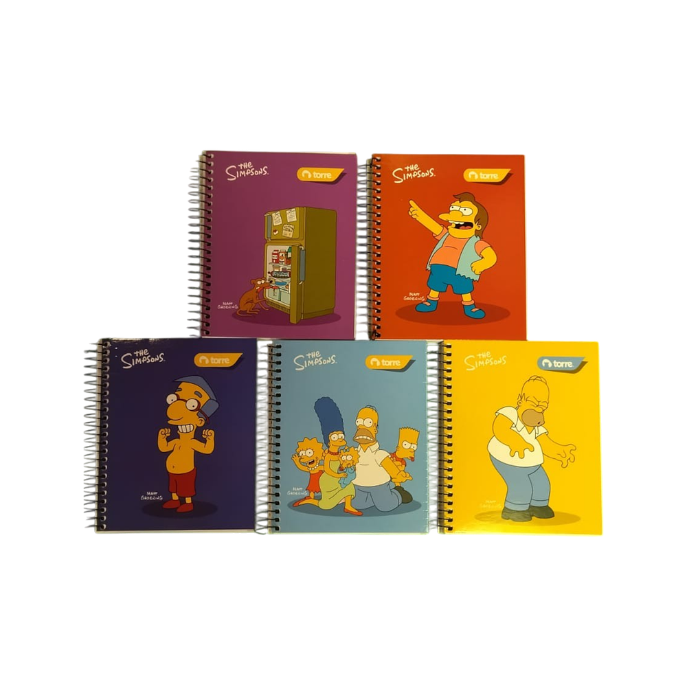 CUADERNO POCKET SIMPSONS 90 HOJAS