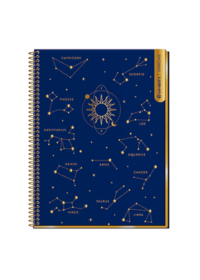 CUADERNO TOP 120 HOJAS MAT 7MM ASTROLOGY