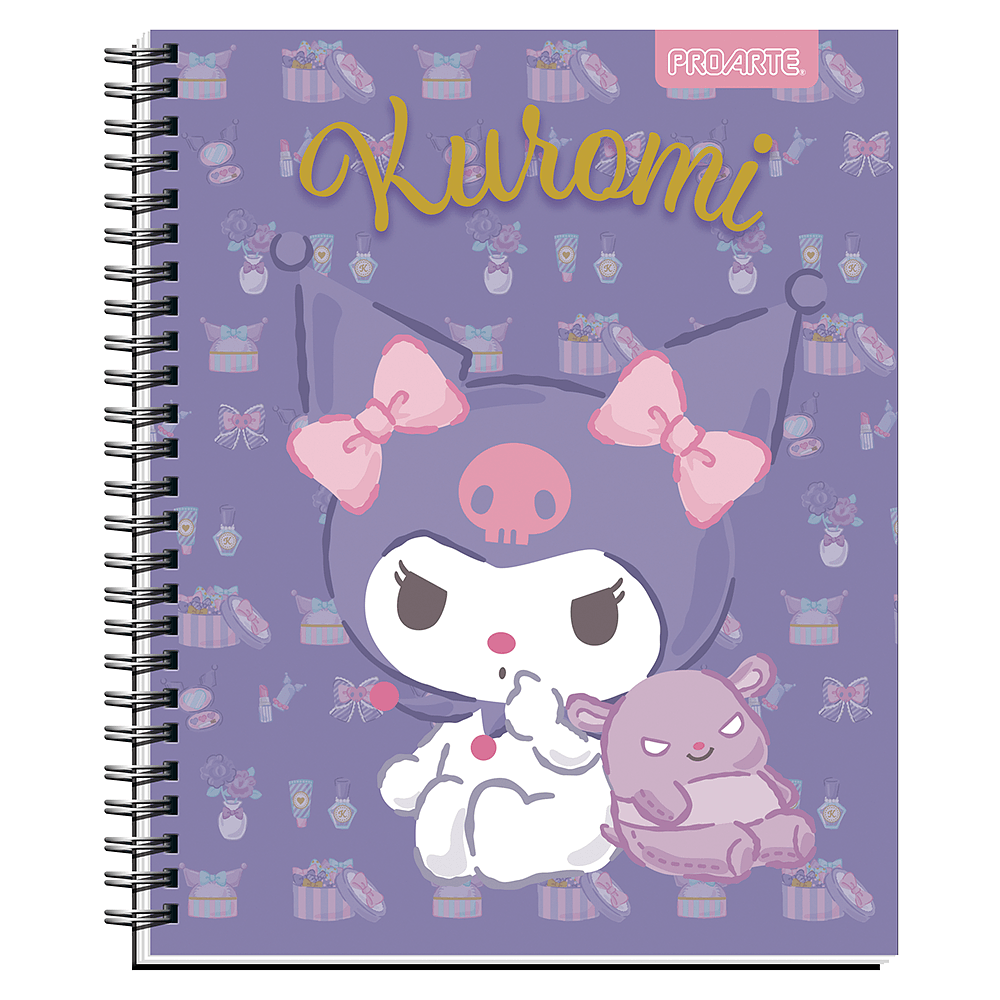 CUADERNO UNIVERSITARIO 100HJS 7MM KUROMI