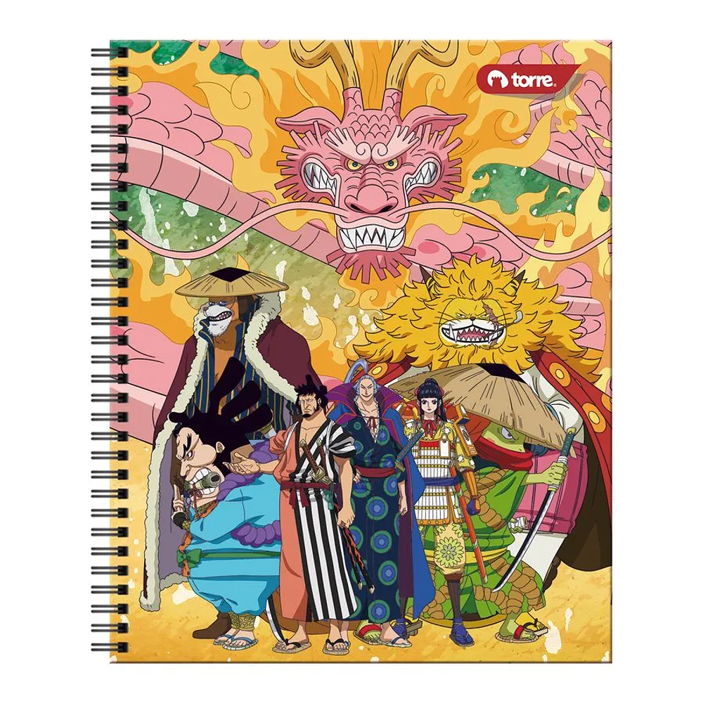 CUADERNO UNIVERSITARIO 100HJS 7MM ONE PIECE