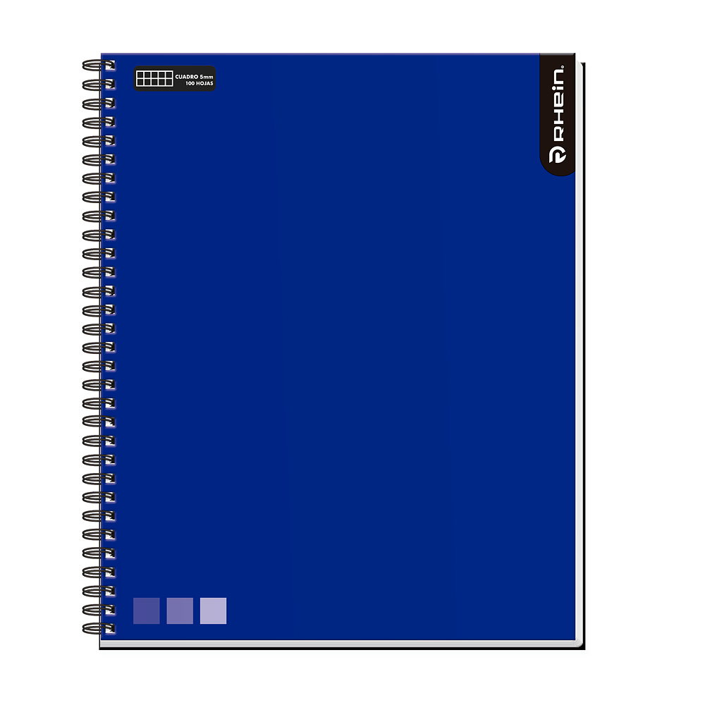 CUADERNO UNIVERSITARIO 100HJS MAT5MM ONE COLOR