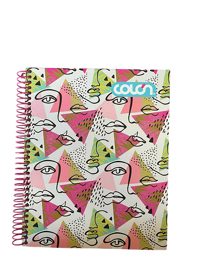 CUADERNO 1/2 OFICIO 150 HJS. 7MM. FEMENINO