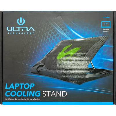 VENTILADOR NOTEBOOK 10" A 17" REGULABLE