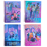 CUADERNO TOP 5 MATERIAS GUERRERAS K-POP 200HJS