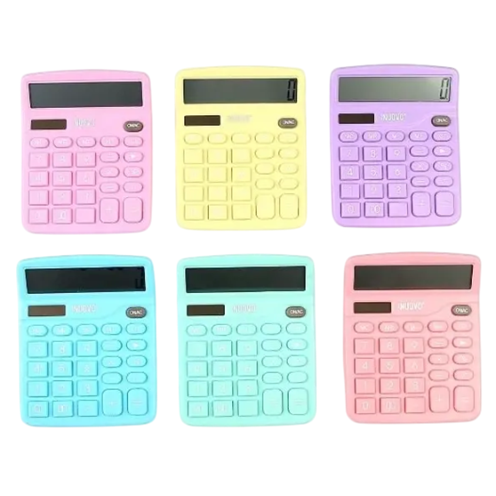 CALCULADORA DE ESCRITORIO PASTEL