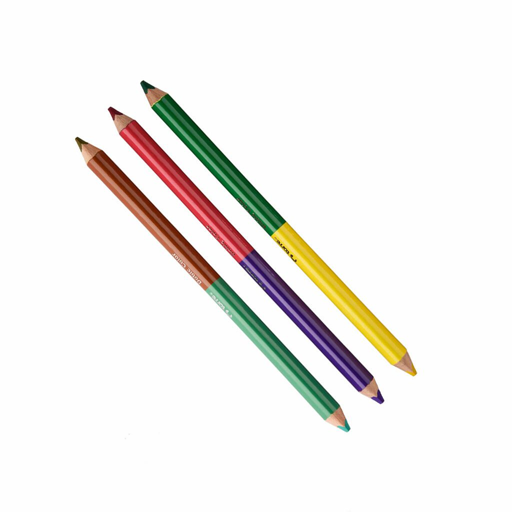 LAPICES DOBLE COLOR JUMBO TRIANGULAR