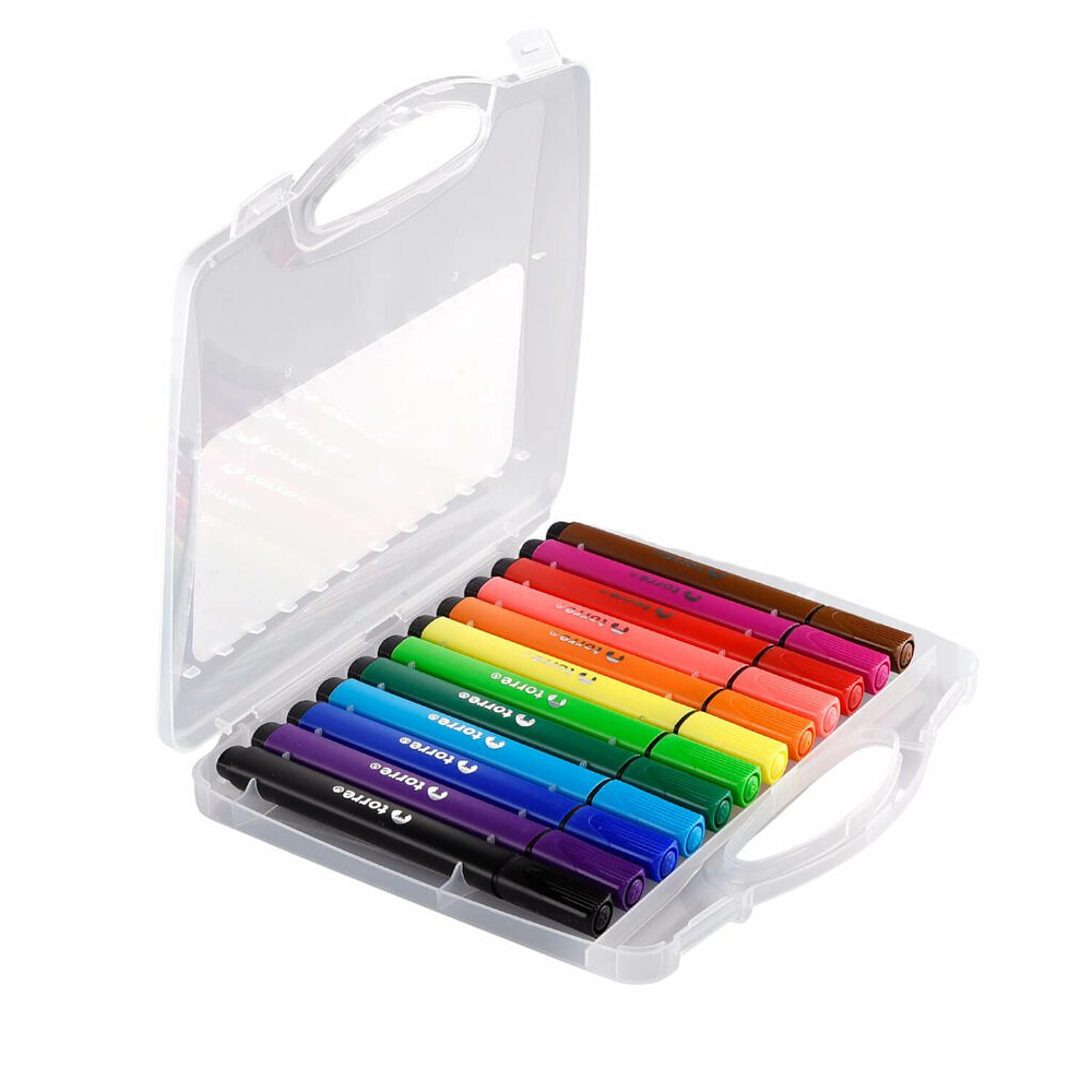 MARCADORES JUMBO TRIANGULAR 12 COLORES