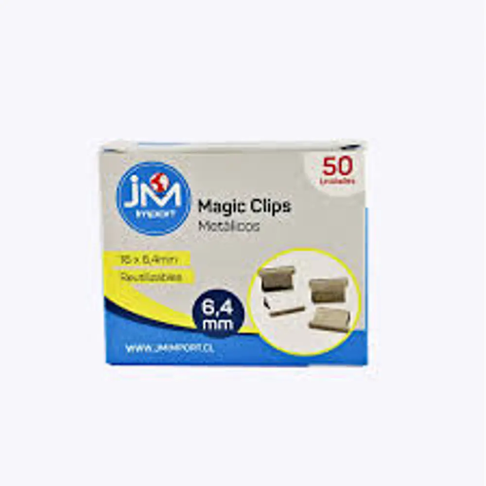 REPUESTO MAGIC CLIP 6.4 MM. 50UN
