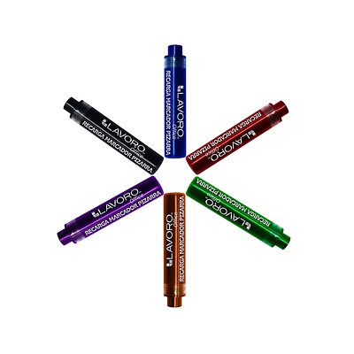 REPUESTO MARCADOR PIZARRA MASTER  LAVORO - COLORES