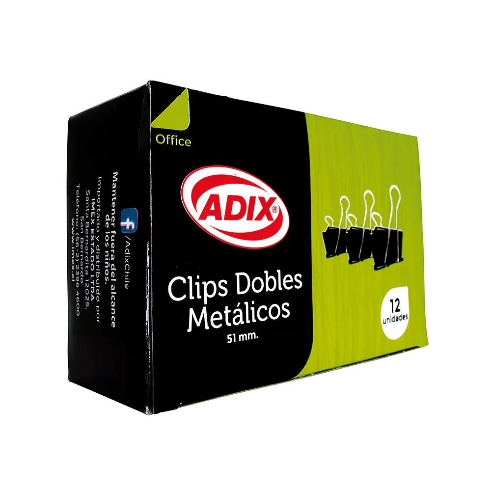 APRETADOR DOBLE CLIP 51MM 