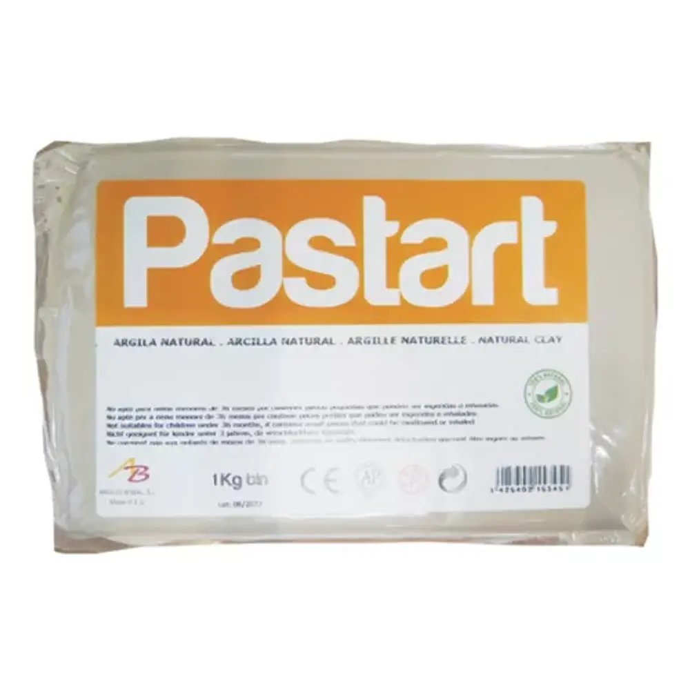 ARCILLA BLANCA PARA MODELAR 1KG