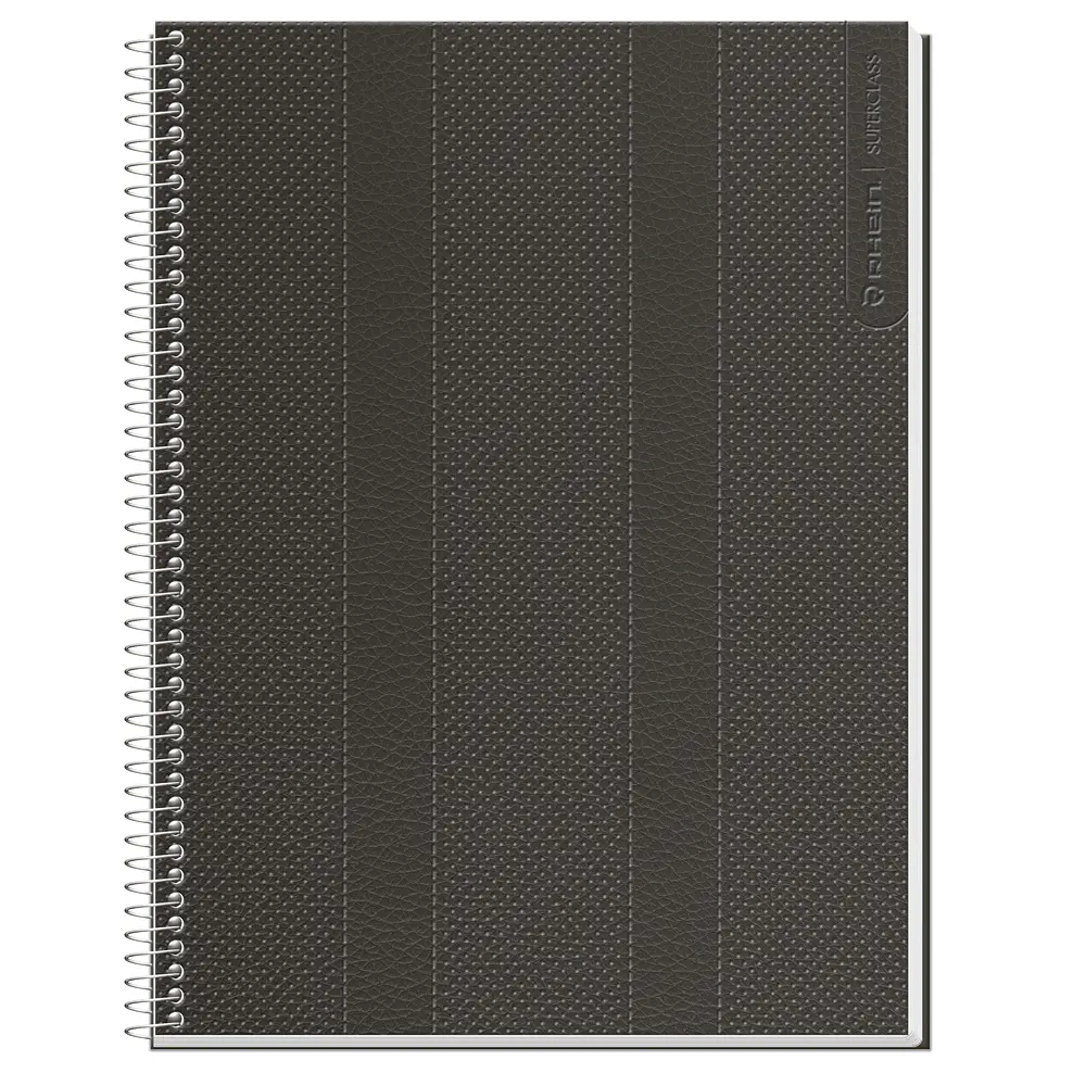 CUADERNO TOP 120 HOJAS MAT 7MM LEATHER