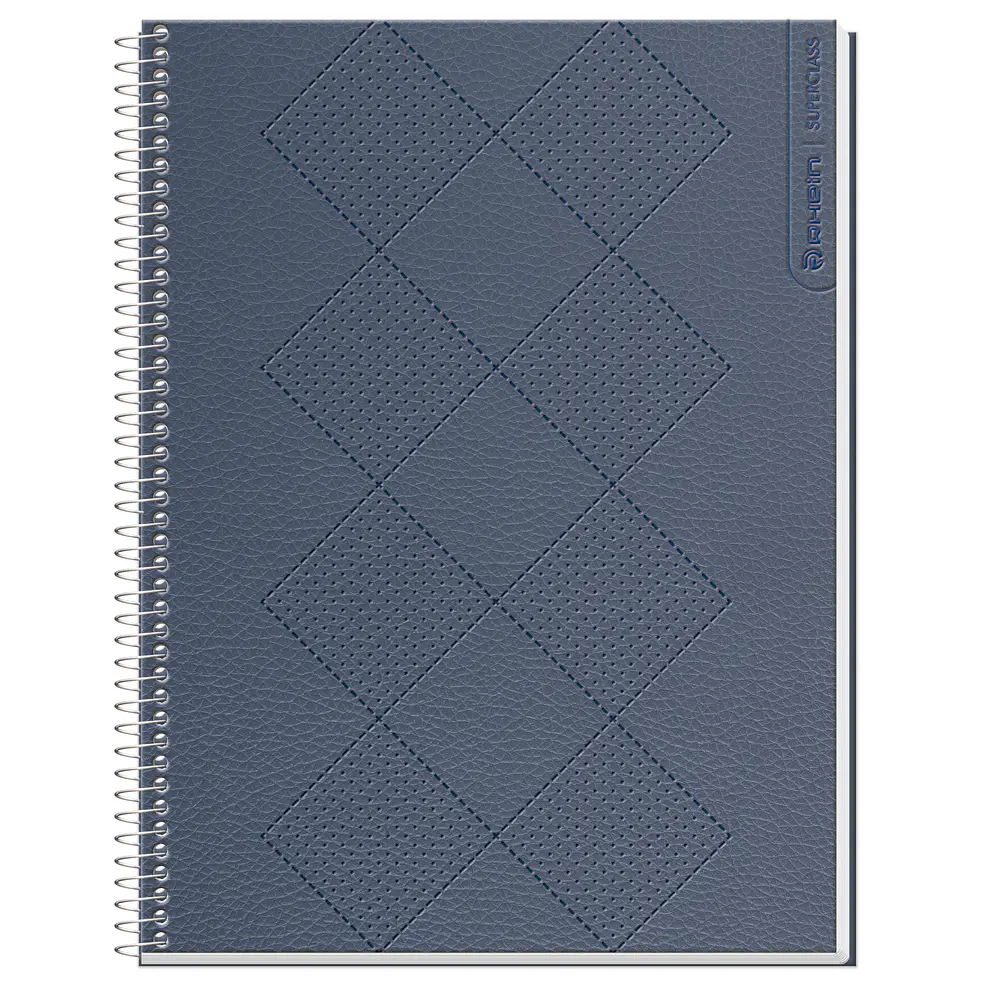 CUADERNO TOP 120 HOJAS MAT 7MM LEATHER
