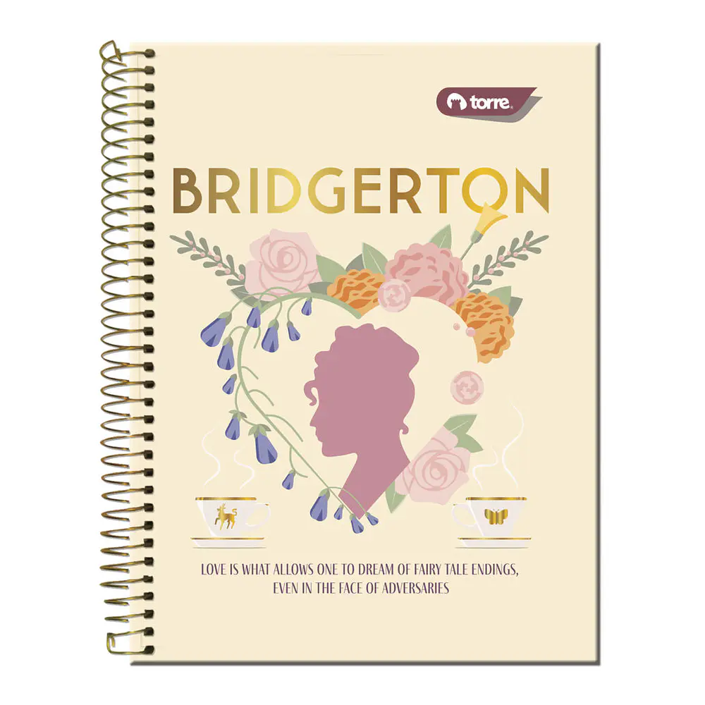 CUADERNO TOP 150 HOJAS 7MM BRIDGERTON