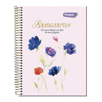 CUADERNO TOP 150 HOJAS 7MM BRIDGERTON