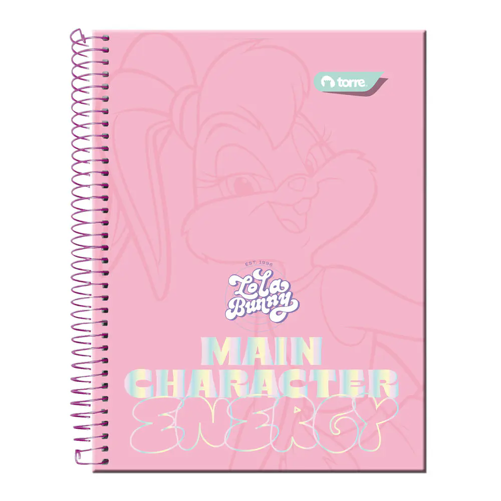 CUADERNO TOP 150 HOJAS 7MM LOLA BUNNY