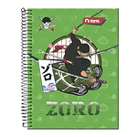 CUADERNO TOP 150 HOJAS 7MM ONE PIECE 