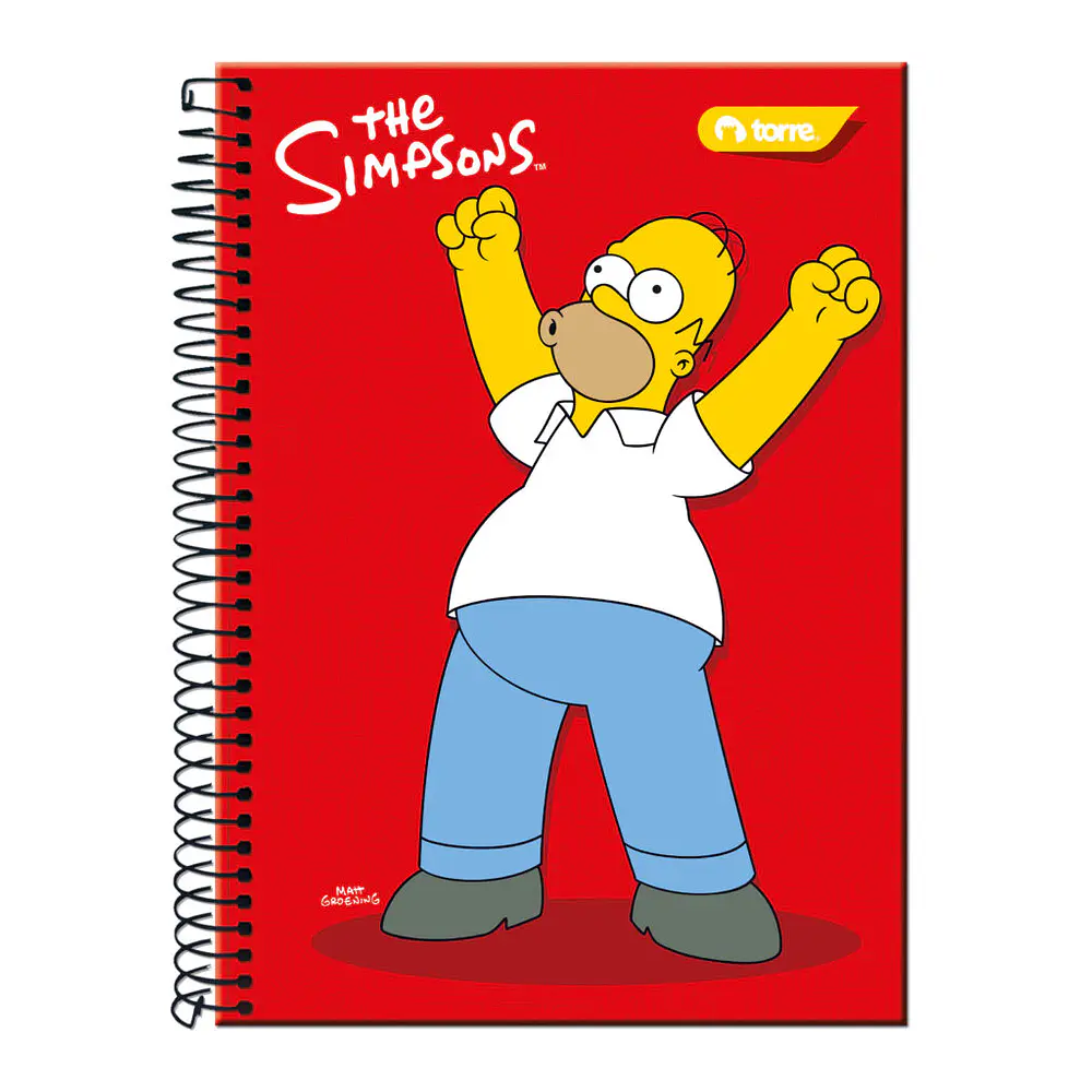 CUADERNO TOP LOS SIMPSONSN 150 HOJAS