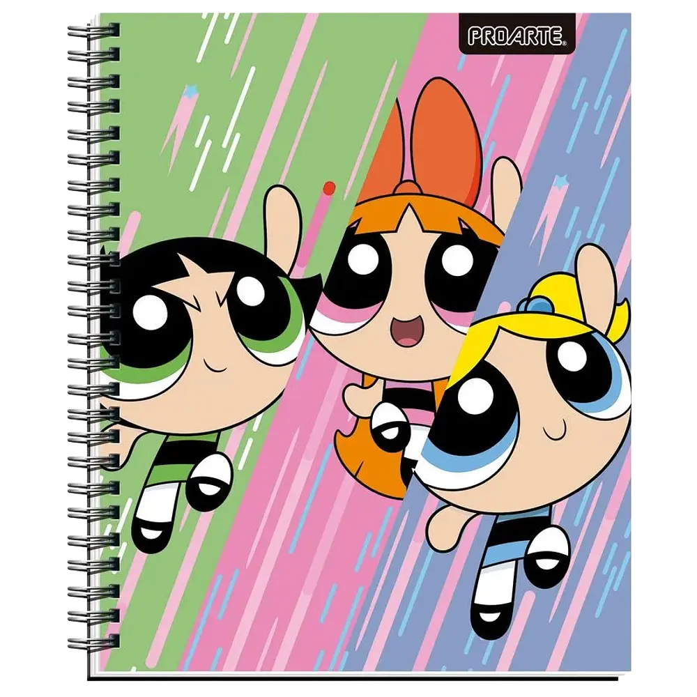 CUADERNO UNIV. 7MM 100HJS CHICAS SUPERPODEROSAS