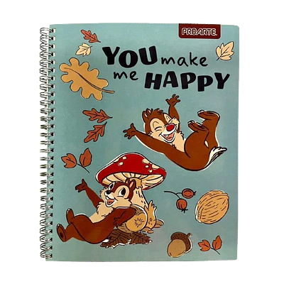 CUADERNO UNIVERSITARIO 100 HJS 7MM CHIP&DALE 