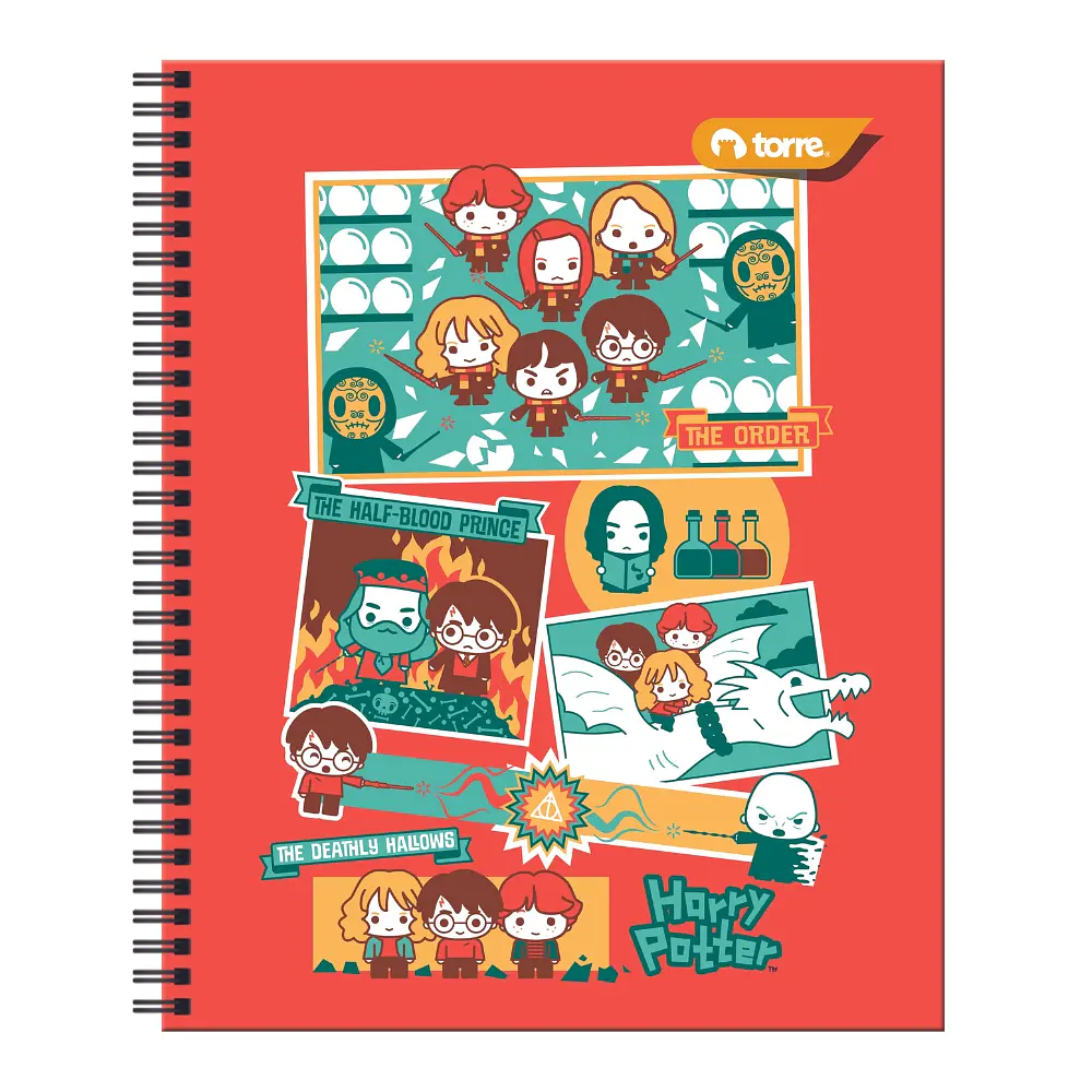 CUADERNO UNIVERSIDAD HARRY POTTER 2 100 HOJAS