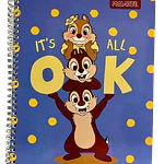 CUADERNO UNIVERSITARIO 100 HJS 7MM CHIP&DALE 