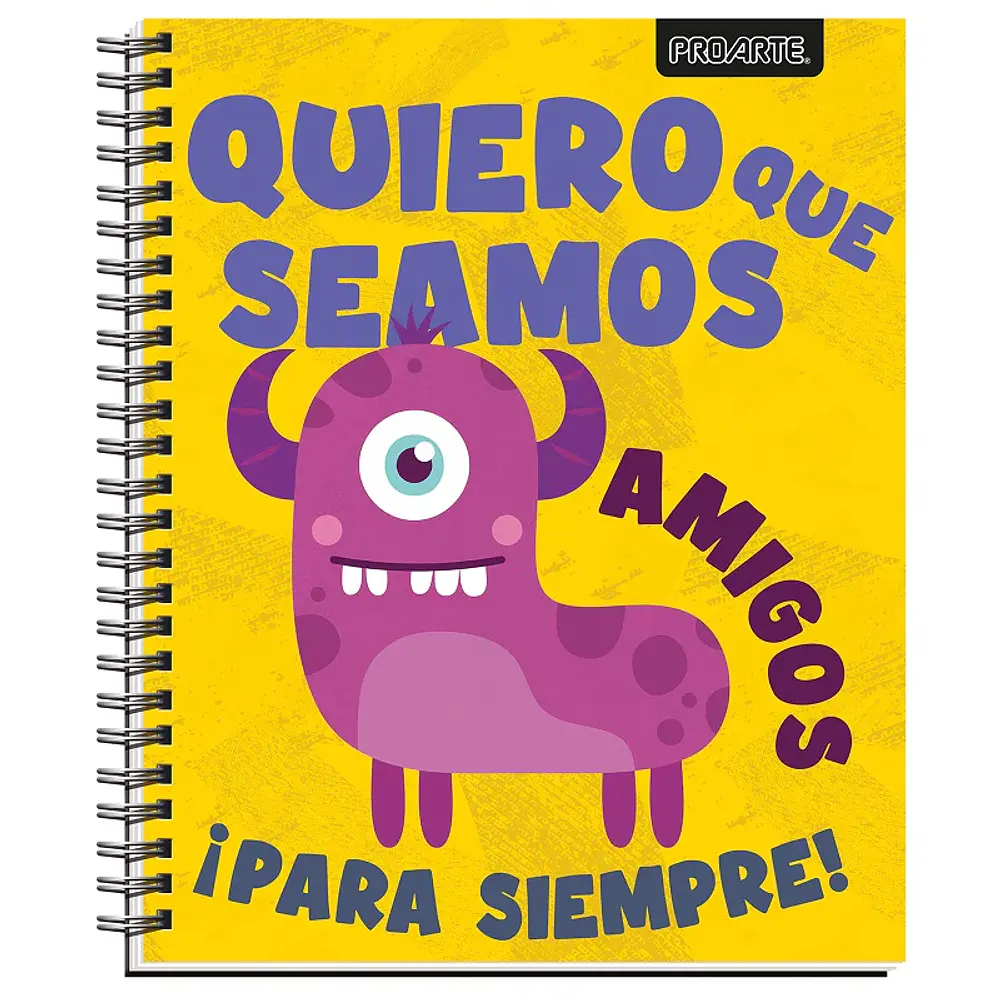 CUADERNO UNIVERSITARIO 100 HJS 7MM MONSTER 