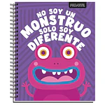 CUADERNO UNIVERSITARIO 100 HJS 7MM MONSTER 
