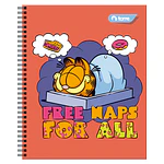 CUADERNO UNIVERSITARIO 100HJS 7MM GARFIELD CLASICO