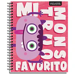 CUADERNO UNIVERSITARIO 100 HJS 7MM MONSTER 